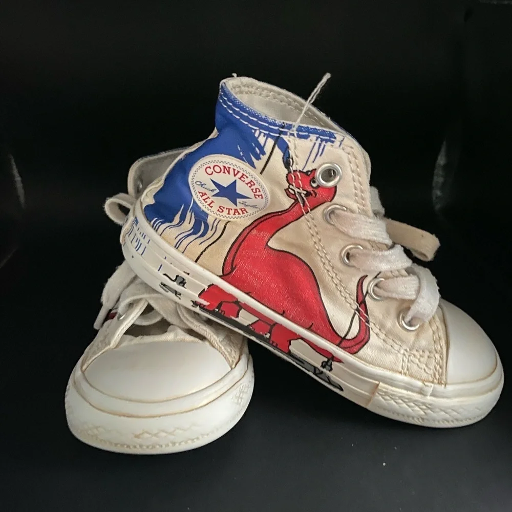 Converse Kids Dinosaur High-Top Sneakers